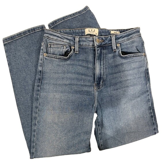 LTJ  Letters to Juliet Siena High Rise Straight Medium Denim Jean L.T.J. Size 28 - Picture 2 of 12